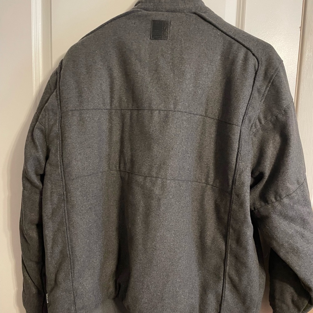 Men’s Gray Coat - Picture 3 of 4